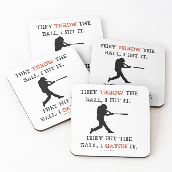 Item preview, Willie Mays Motivational Quote Typography T-Shirt: Inspiring Baseball Legend Design designed and sold by Meunny.