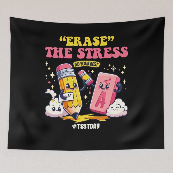 Item preview, Erase The Stress Do Yours Best Test Day Student Teachers designed and sold by Dressed For  Duty.