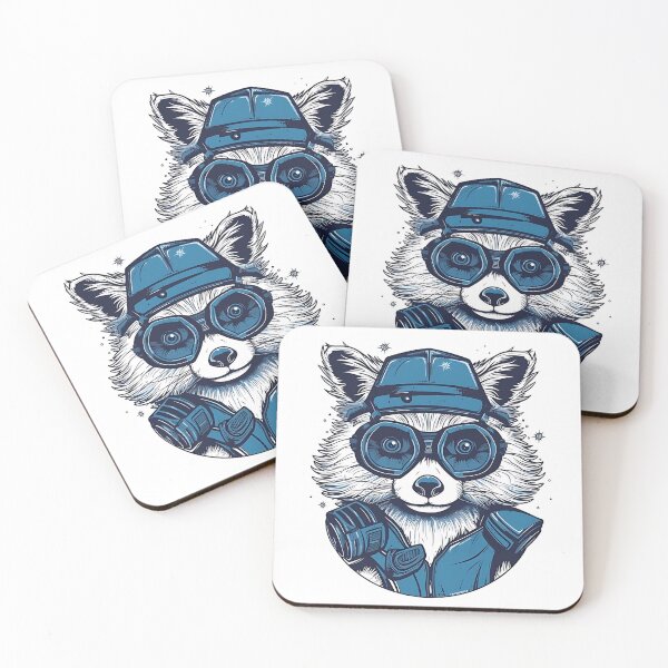 Item preview, A cute racoon cartoon designed and sold by conerlyita34.