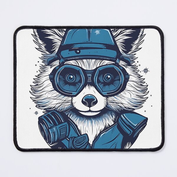 Item preview, A cute racoon cartoon designed and sold by conerlyita34.