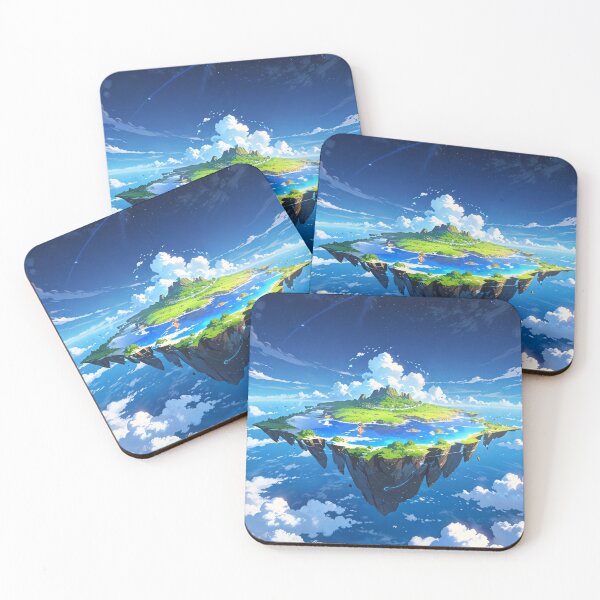 Item preview, Enchanted Sky Isles T-Shirts designed and sold by AS-Graphics.