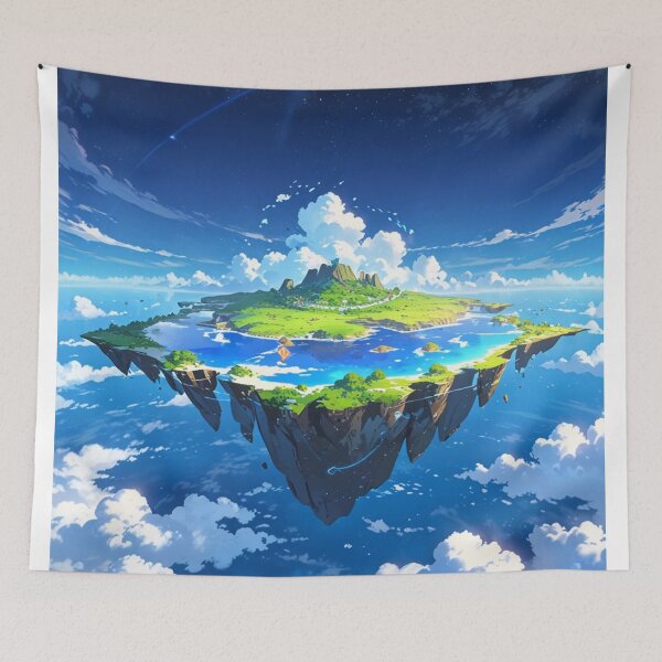 Item preview, Enchanted Sky Isles T-Shirts designed and sold by AS-Graphics.