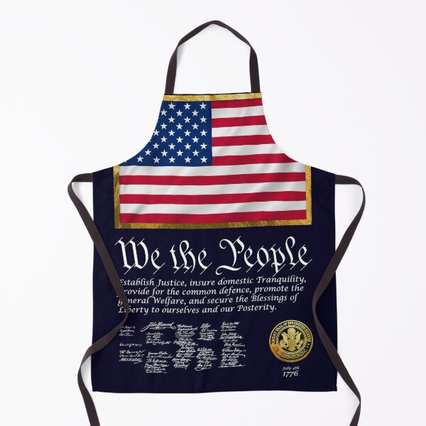 Item preview, We The People, United States Preamble with Signatures & Gold Seal designed and sold by TQDitty.