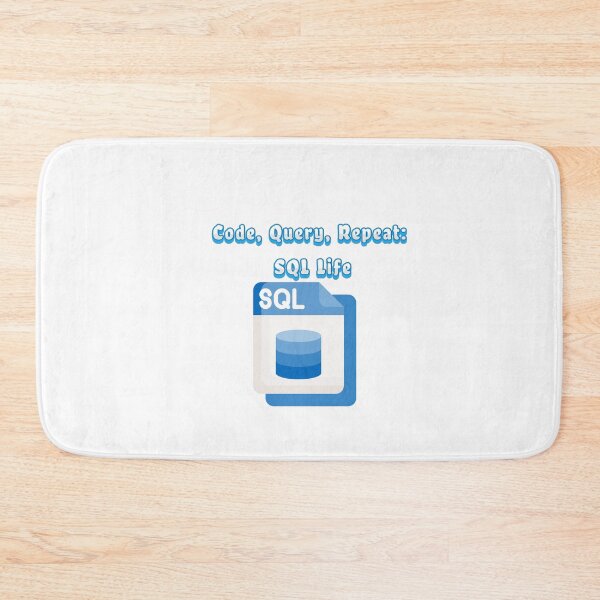 Item preview, Code, Query, Repeat: SQL Life designed and sold by profiler221b.