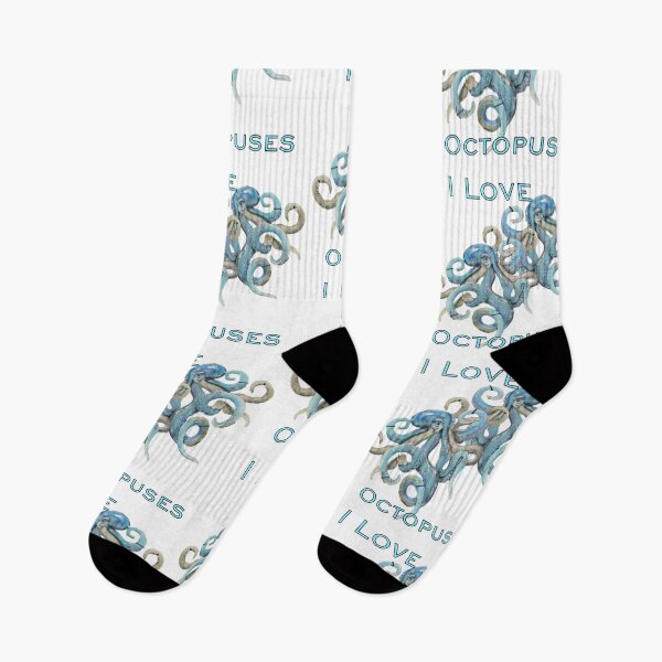 Item preview, I love octopuses designed and sold by TheBruce77.
