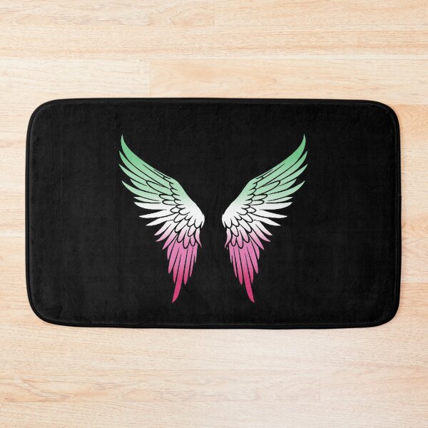 Item preview, Abrosexual Pride Flag Angel Wings, Subtle Abrosexual Design designed and sold by Travelslightly.