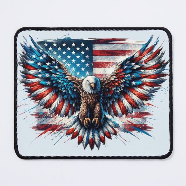 Item preview, Patriotic American Eagle USA Flag designed and sold by Margival.