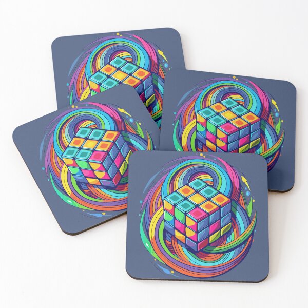 Item preview, Colorful Rubik’s Cube designed and sold by SebTees.