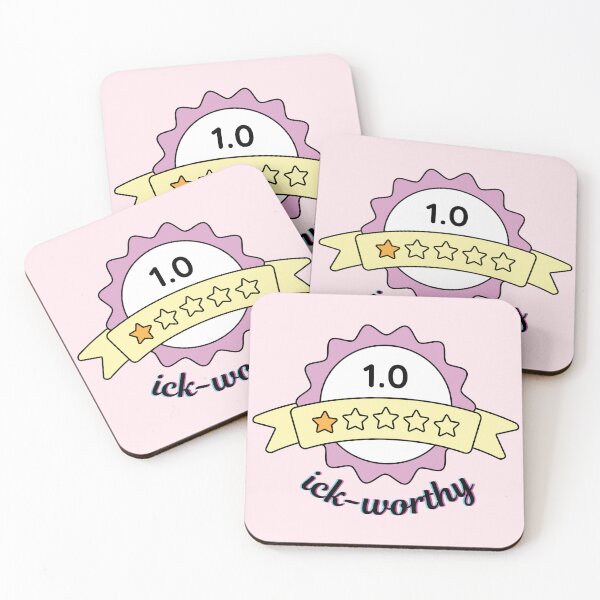 Item preview, One Star Rating Ick-Worthy designed and sold by Dazzline Designs.