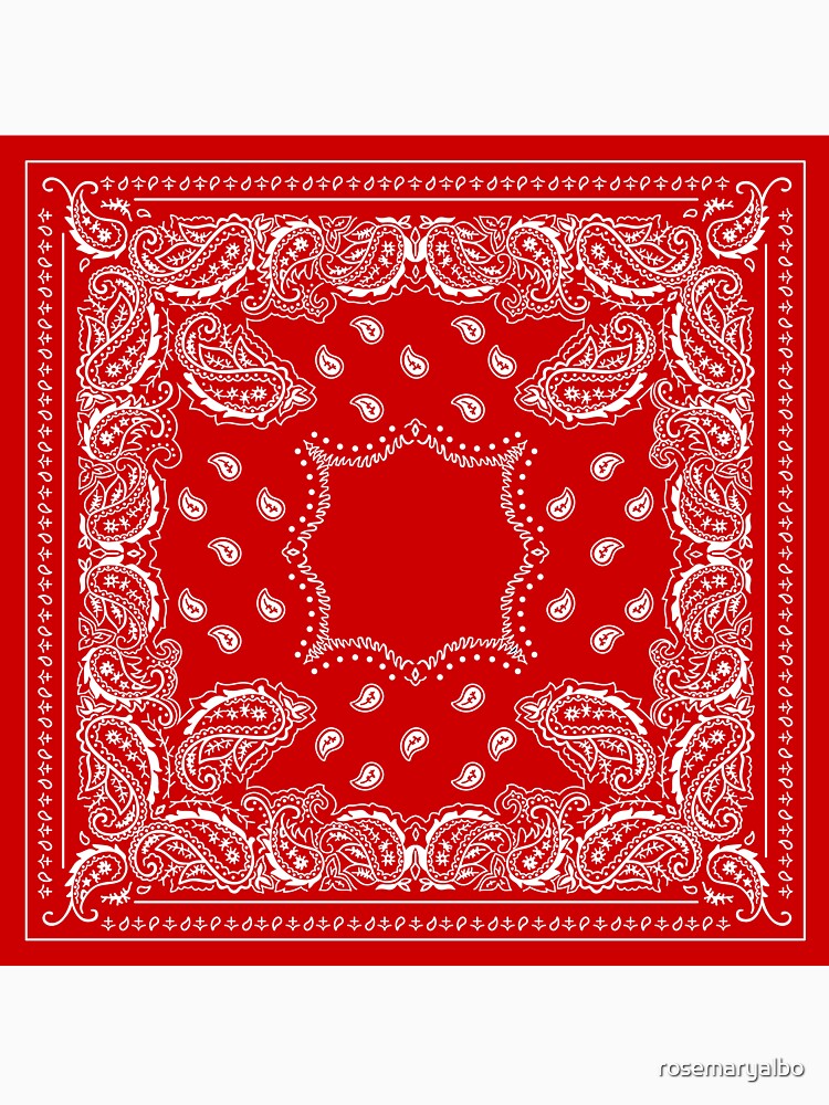 Bandana in the Red Man  Essential T-Shirt for Sale by rosemaryalbo