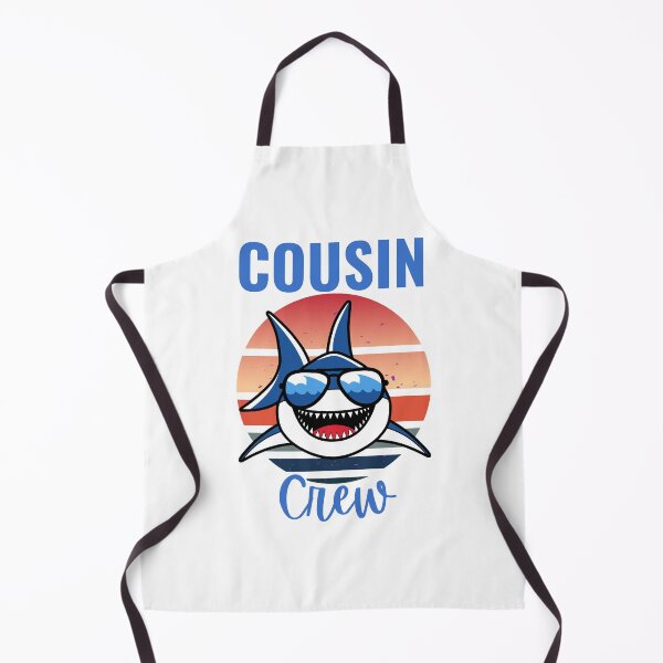 Item preview, Vintage Cousin Crew Shark Lovers Family Reunion Summer Beach Trip - Family Matching designed and sold by thebest-2studio.