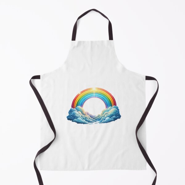 Item preview, Rainbow with clouds and sun designed and sold by ModederZukunft.