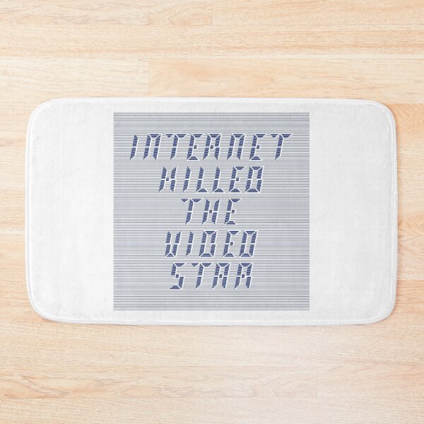 Item preview, Internet mató a la estrella del vídeo - azul designed and sold by DFA.