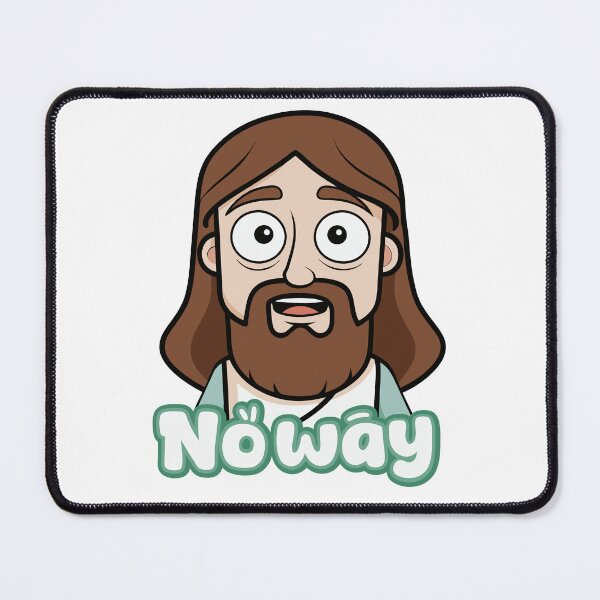 Item preview, Jesus NO WAY designed and sold by JIMTOPMOY.