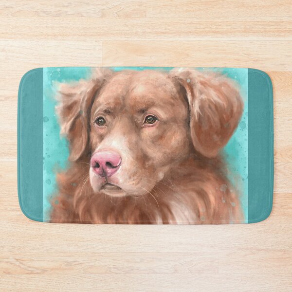 Item preview, Painting of a Nova Scotia Duck Tolling Retriever  designed and sold by ibadishi.