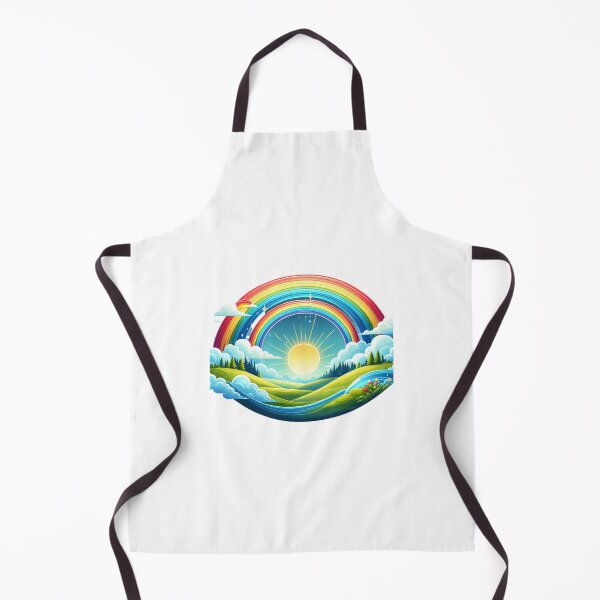 Item preview, Rainbow with sun designed and sold by ModederZukunft.