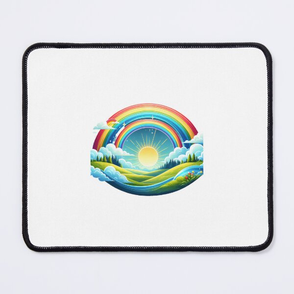 Item preview, Rainbow with sun designed and sold by ModederZukunft.