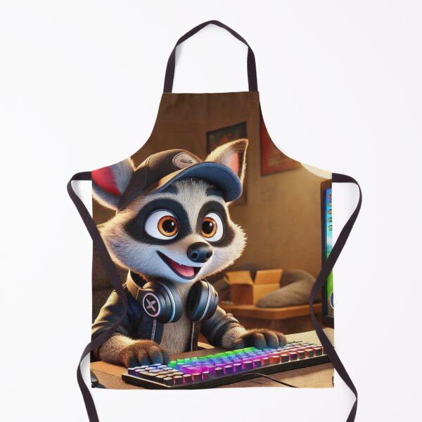 Item preview, Enthusiastic Gamer Aardwolf designed and sold by Sillytoe.