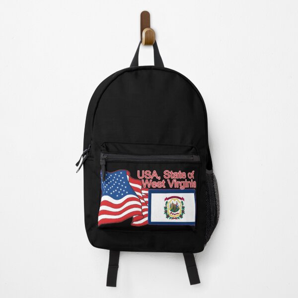 Item preview, flag American and state of West Virginia flag designed and sold by orthodox-icon.