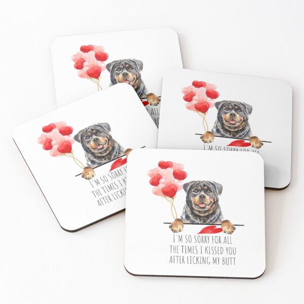 Item preview, Funny Rottweiler Forgiveness designed and sold by 123ks.