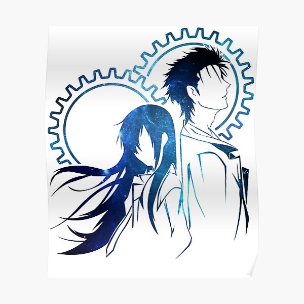 Okabe et Kurisu Poster