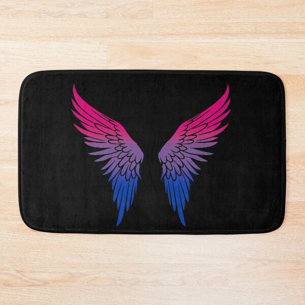 Item preview, Bisexual Pride Flag Angel Wings, Subtle Bisexual Design designed and sold by Travelslightly.