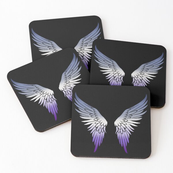 Item preview, Butch Pride Flag Angel Wings, Subtle Butch Design designed and sold by Travelslightly.