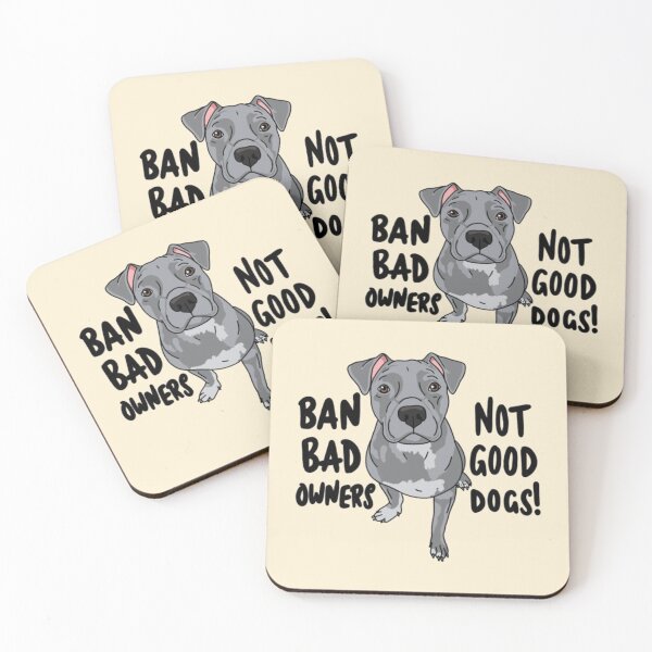 Item preview, Ban bad owners, not good dogs! designed and sold by 123ks.