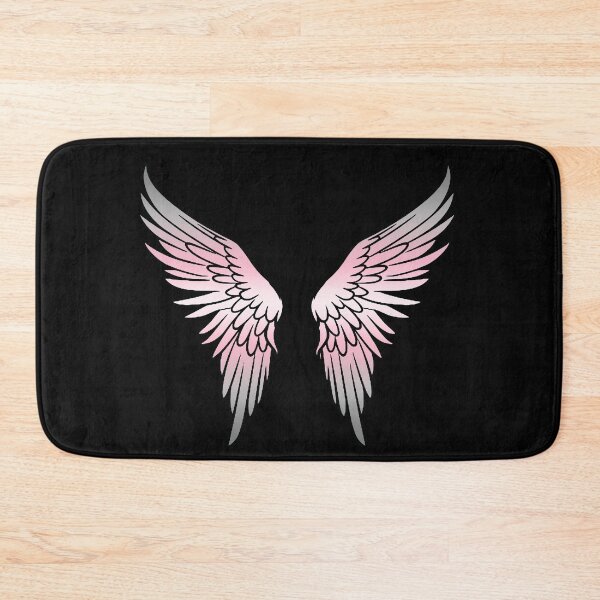 Item preview, Demigirl Pride Flag Angel Wings, Subtle Demigirl Design designed and sold by Travelslightly.