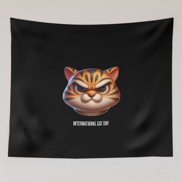 Item preview, Grumpy Cat - International Cat Day designed and sold by Pflugart.