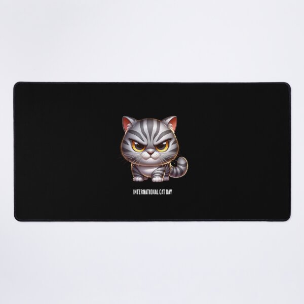 Item preview, Grumpy Tiger Cat - International Cat Day designed and sold by Pflugart.