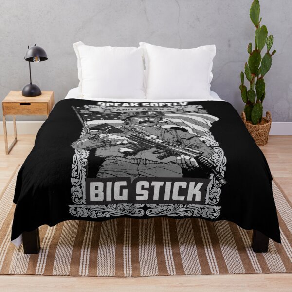 Item preview, Speak Softly And Carry A Big Stick - Tactical Teddy - Political designed and sold by Vector-Artist.