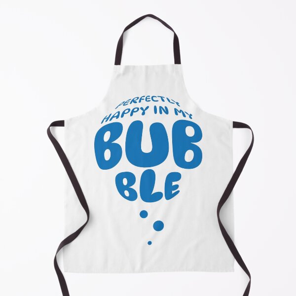 Item preview, Perfectly Happy in my Bubble - blue designed and sold by Secret-Worlds.