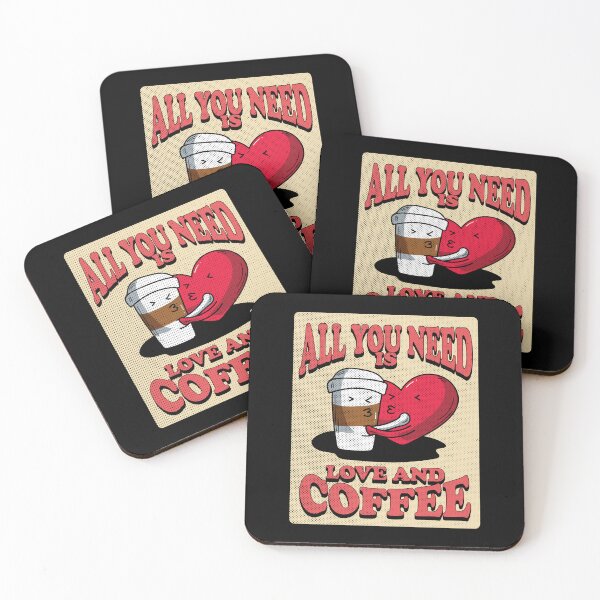 Item preview, All You need is love and coffee designed and sold by ArtsyLani.