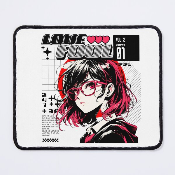 Item preview, love fool anime girl designed and sold by ShawishArt.