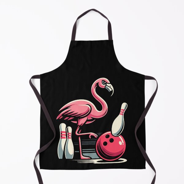 Item preview, Funny Bird Flamingo Bowling Pin Bowl Bowler Players designed and sold by Dressed For Duty.
