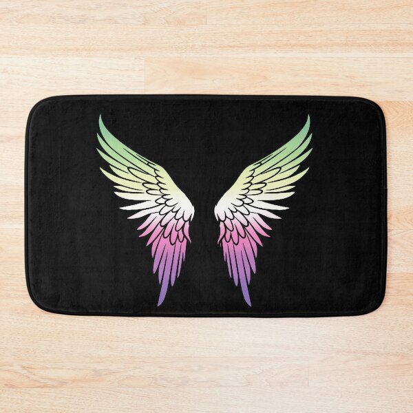 Item preview,  Genderfae Pride Flag Angel Wings, Subtle Genderdoe Design designed and sold by Travelslightly.