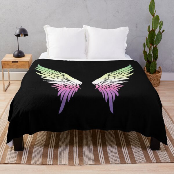 Item preview,  Genderfae Pride Flag Angel Wings, Subtle Genderdoe Design designed and sold by Travelslightly.