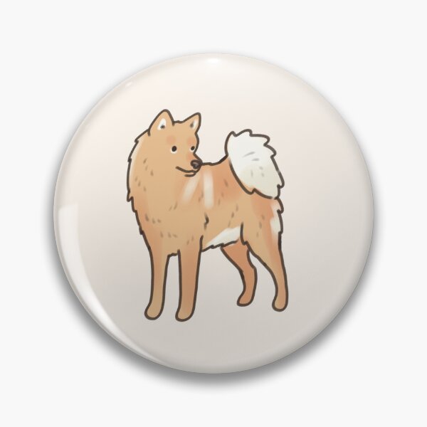 Item preview, Cute finnish spitz dog  designed and sold by Artofmayara.