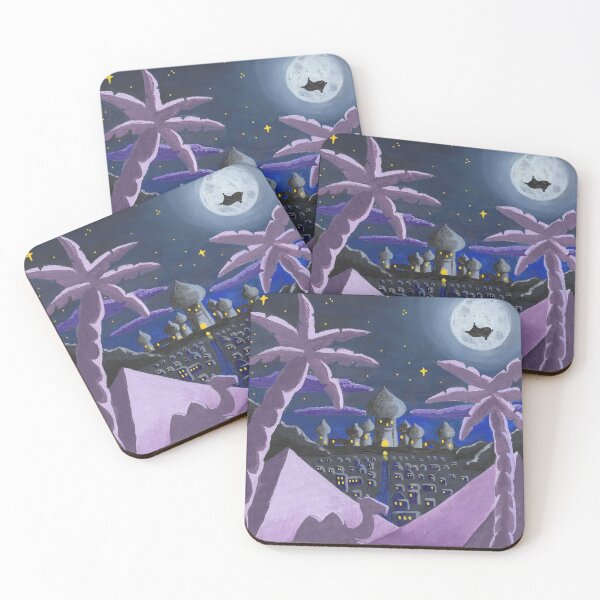 Item preview, Arabian Night - Painting on canvas designed and sold by PotchouDoodle.