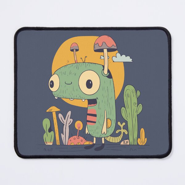 Item preview, Little monster in nature | © M2-D2 designed and sold by NerdyBerlin.