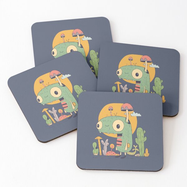 Item preview, Little monster in nature | © M2-D2 designed and sold by NerdyBerlin.