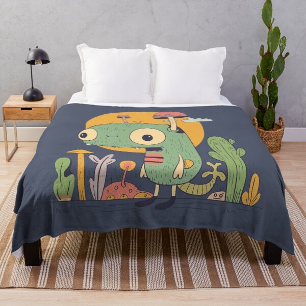 Item preview, Little monster in nature | © M2-D2 designed and sold by NerdyBerlin.