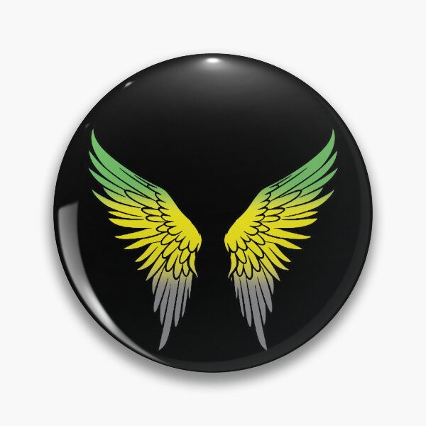 Item preview, Lithromantic Pride Flag Angel Wings, Subtle Lithromantic Design designed and sold by Travelslightly.