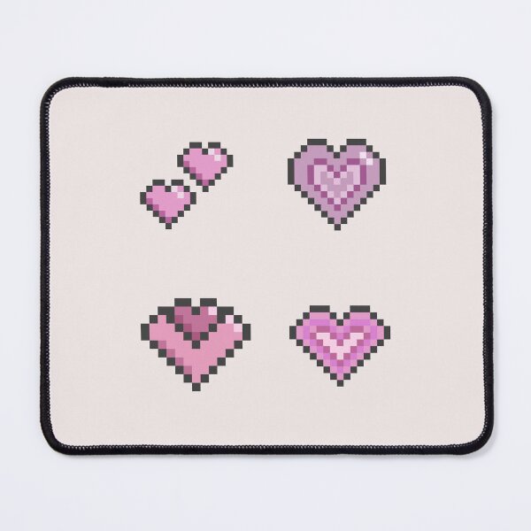 Item preview, pink heart icon pack pixel art designed and sold by helixter.