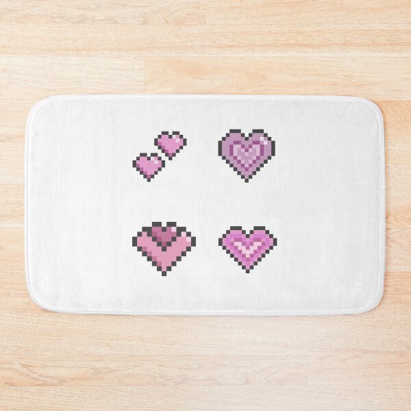 Item preview, pink heart icon pack pixel art designed and sold by helixter.