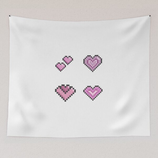 Item preview, pink heart icon pack pixel art designed and sold by helixter.