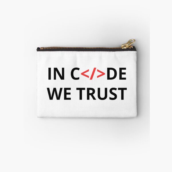 Item preview, In Code We Trust designed and sold by lukassfr.