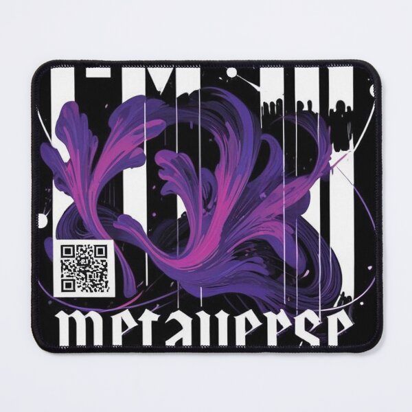 Item preview, A vibrant, abstract digital artwork featuring the bold text "I'M IN" and "metaverse." designed and sold by Nataliya Kretsu.