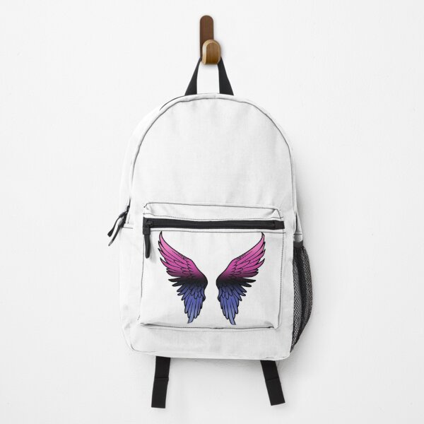 Item preview, Omnisexual Pride Flag Angel Wings, Subtle Omnisexual Design designed and sold by Travelslightly.